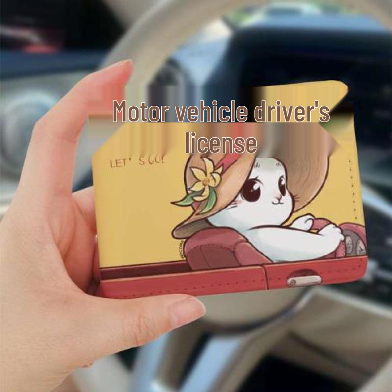 

Креативный защитный чехол для водительского удостоверения для мужчин и женщин - Стильный держатель для документов и карт