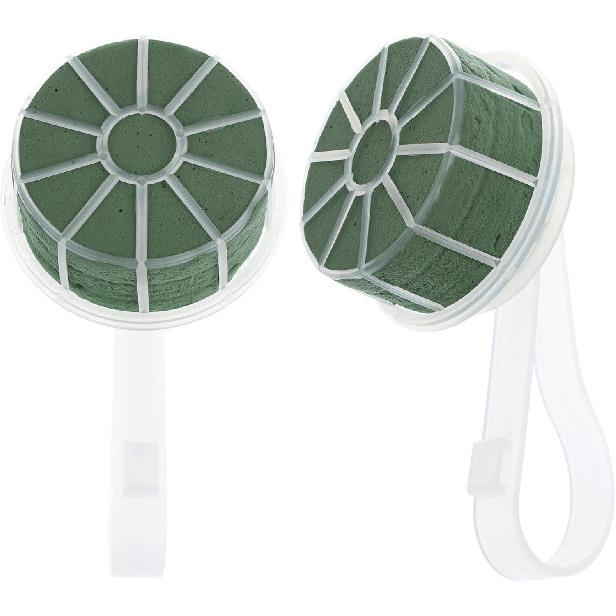 

Yardwe 2 шт. Держатель для свадебного букета - Держатель для цветов из пены для свадебных букетов, Идеально подходит для свадебных украшений своими руками, Подставка для каскадного букета, Зеленый