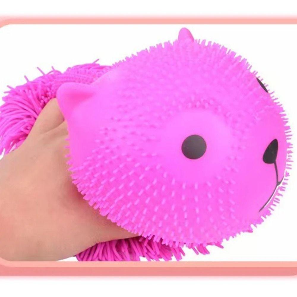 Big Size Vent Squeezing Toys Long Haired 3D Sensory Toy Cute Animal Squeezing Toy  Kids Gift