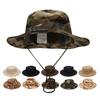 Camouflage Outdoor Hiking Fishing Hat Tactical US Army Military Cap Hunting Hiking Outdoor Camo Sun Caps Men's and Women's Mountaineering Caps