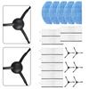 ~Reusable 1Side 1Brush 1Filter Mop Pad For Laresar Evol 3 Robot Vacuum Cleaner Spare Parts Replacement Accessories