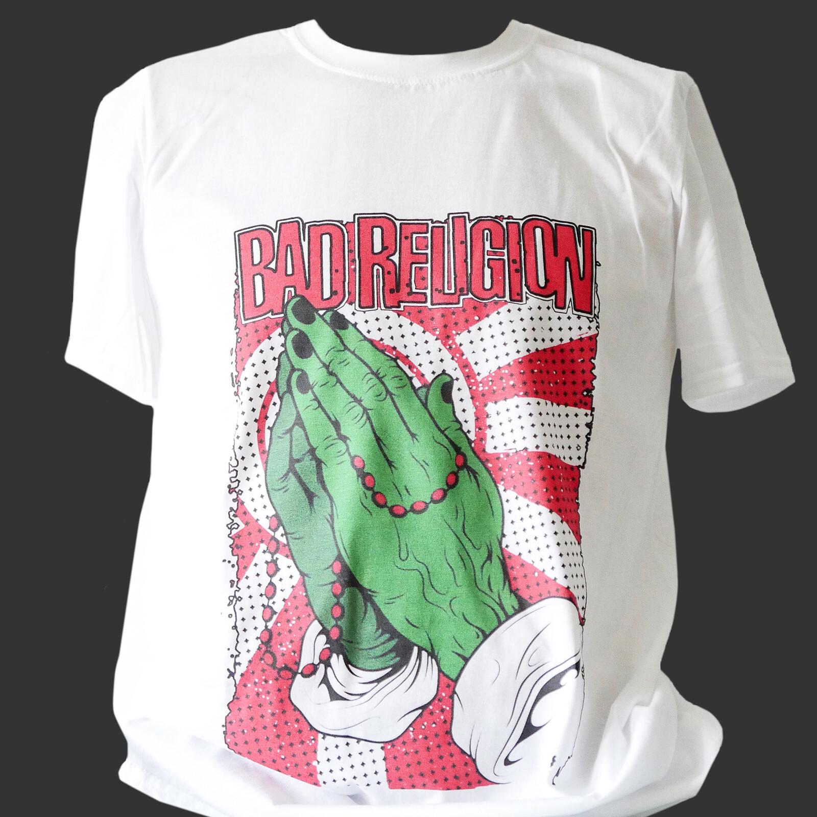 BAD RELIGION HARDCORE PUNK ROCK T-Shirt Mens Womens Tees Top unisex S-3XL 3XL