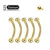 5Pcs Implant Grade F136 Titanium Gothic Spike Labret Tragus Helix Bar Lip Bar Rings Stud Cartilage Ear Piercings Body Jewelry