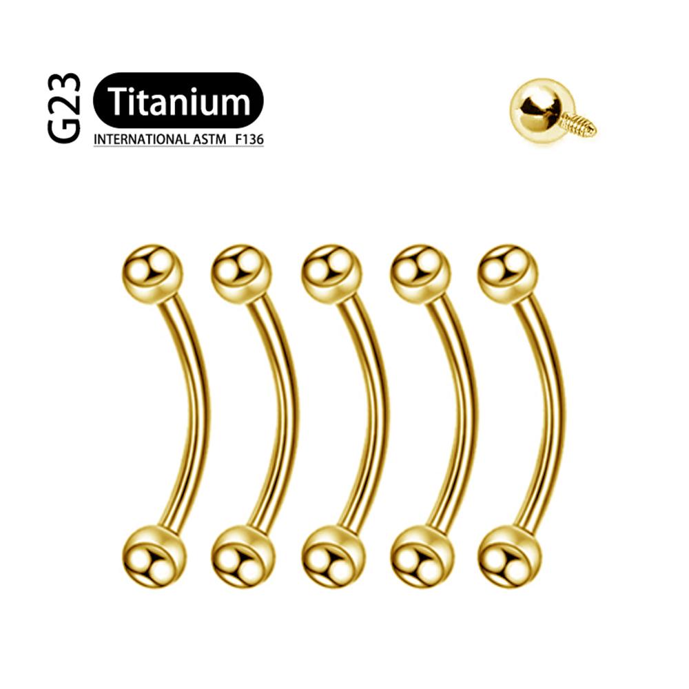 5Pcs Implant Grade F136 Titanium Gothic Spike Labret Tragus Helix Bar Lip Bar Rings Stud Cartilage Ear Piercings Body Jewelry