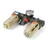 G1 2 Air Source Gas Treatment Unit Filter Pressure Regulator With Gauge