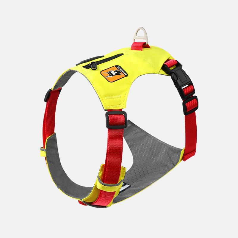 Lightweight Breathable Harness Vest Small Medium Dogs With Adjustable Strap Reflective Rope Leash