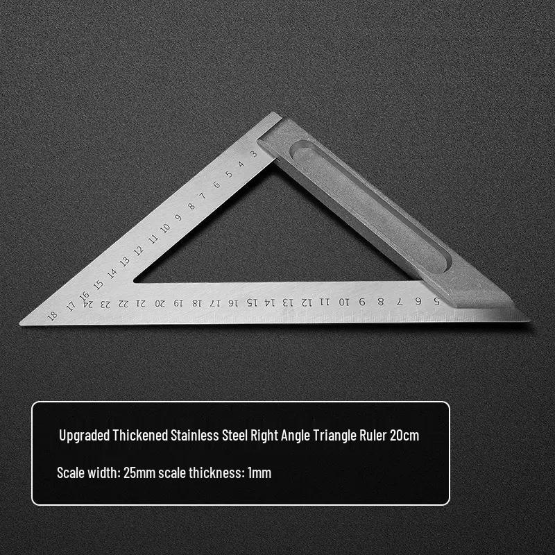 Set di righelli in acciaio ispessito: Righello Dritto 15cm-2m per Disegno & Disegno Tecnico, Spedizione Gratuita