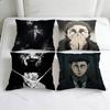 Cool HHiromi Higuruma Decorative Square Pillow Cover Soft Comfortable Pillow Case Sofa Bed Home Decoration