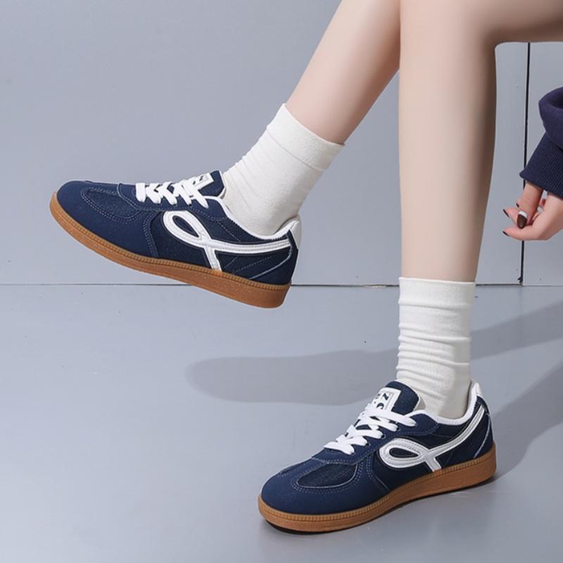 

Spring and Autumn Best Selling Comfortable Elegant Sports Shoes for Women Fashionable New Round Toe Thick Soled Casual Shoes 36