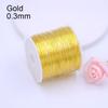 Gold Plated Jewelry Making Wire 0.3mm 0.4mm Handmade Brass Wire Brass Copper Wire  Jewelry Making