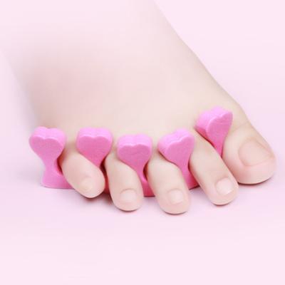 2Pcs/Set Lightweight Finger Spacer Non-Fading Versatile Pedicure Toe Bulk Nail Art Stretcher