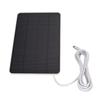Camera Solar Panel IP65 Waterproof Camera Charger 5V 4W High Efficiency for Micro USB C White