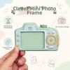 Creative Photo Frame Refrigerator Magnets Camera Design Postcard Display Stand  Living Room