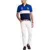 Polo Ralph Lauren Color Block Slim Fit Polo de Manga Corta para Hombre tops Azul MNPOKNI1N821204-400