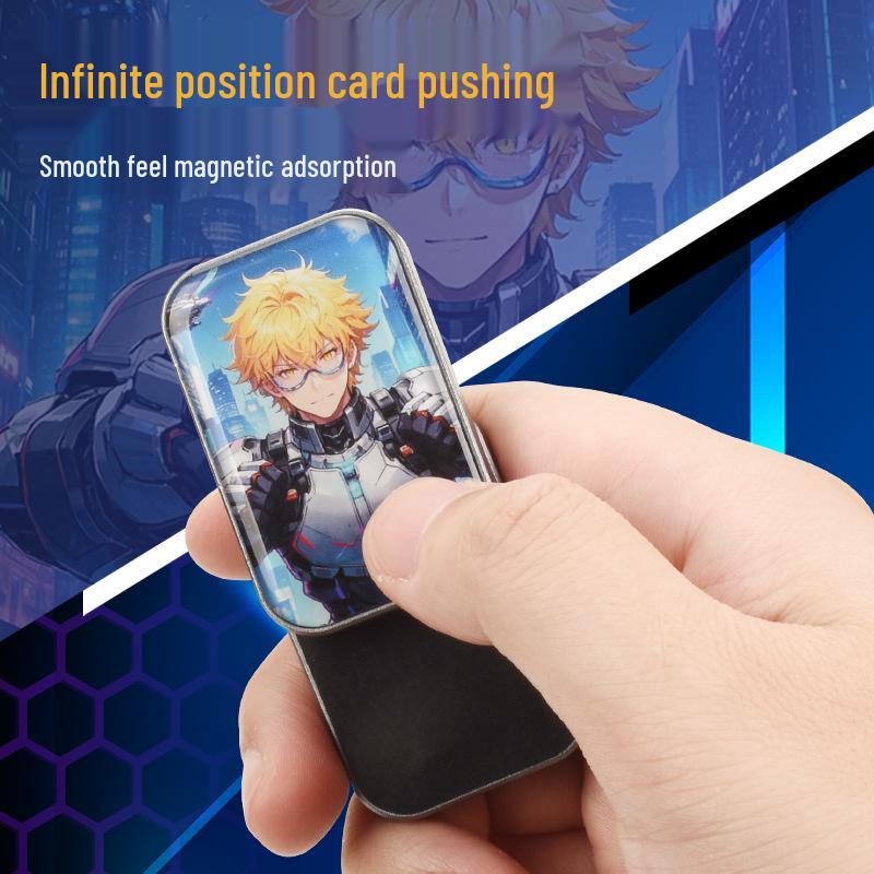 Aluminum EDC Push Card Fidget Toy