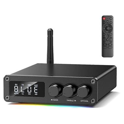 Bluetooth 5.2 Sender Empfänger für TV, Heimstereoanlage, BT-Headset, Latenzarmer HD Bluetooth Audio Decoder Adapter A