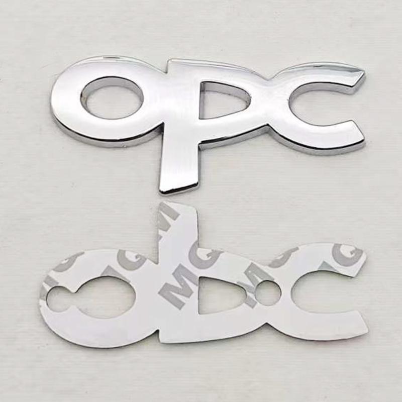 OPC Line Emblem Front Grille Badge Tail Stickers Logo For Opel Astra G H J K F Corsa D Zafira B Insignia Mokka Regal Accessories