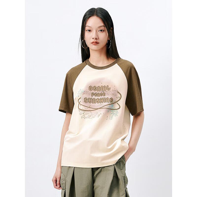 PEACEBIRD Women s Short Sleeve T-Shirt S