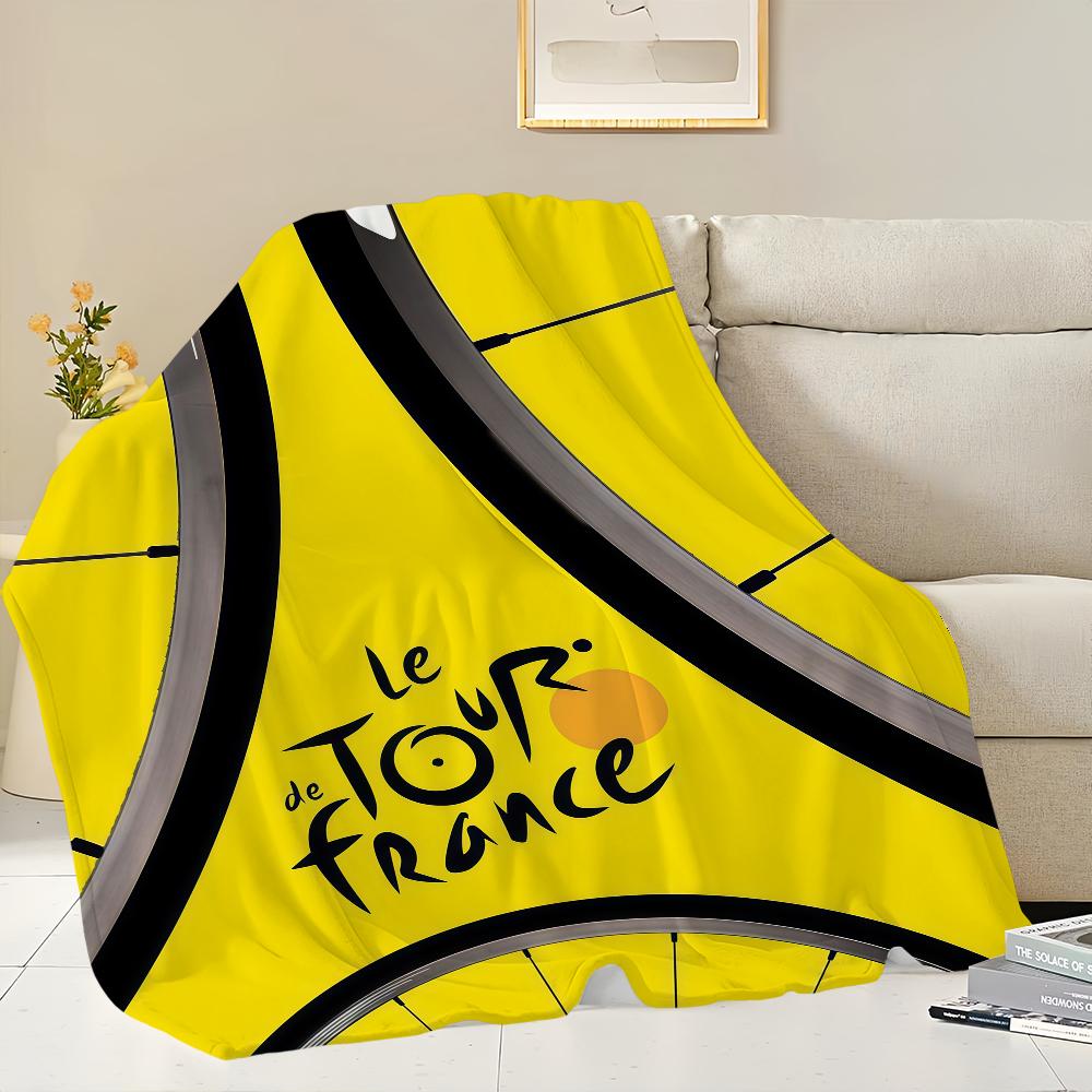 T-Tour von F-Frankreich Decke Flanell warme Gemütlichkeit weiche Plüschdecke Für Picknick Betten Sofas Häuser Und Schlafzimmer