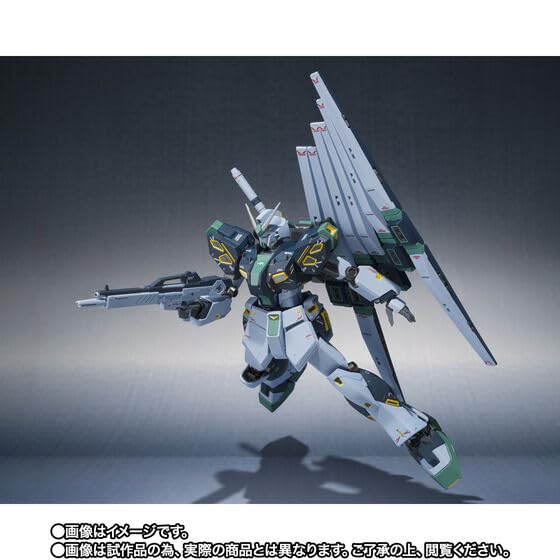 METAL ROBOT Spirits Nu Gundam with Fin Approximately 160mm ABS PVC Painted Movable Figure (Ka Signature) <SIDE MS> Mass-produced (equipped Funnels) &