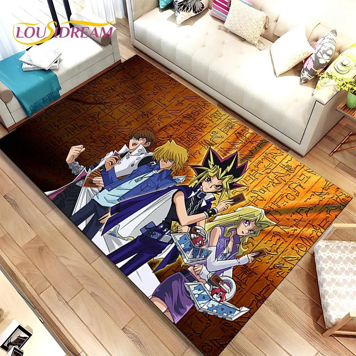 

Yu-Gi-Oh MONSTER CARD Коврик в стиле аниме, большой ковер для гостиной, спальни, дивана, коврик для украшения, детский нескользящий напольный коврик 3D 40x60cm(15x23in)