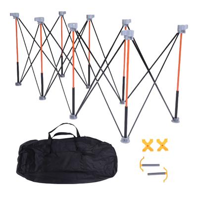 8 Legs Folding Workbench with Fixing Claws 800KG Load Portable Adjustable Telescopic Work Station for Woodworking