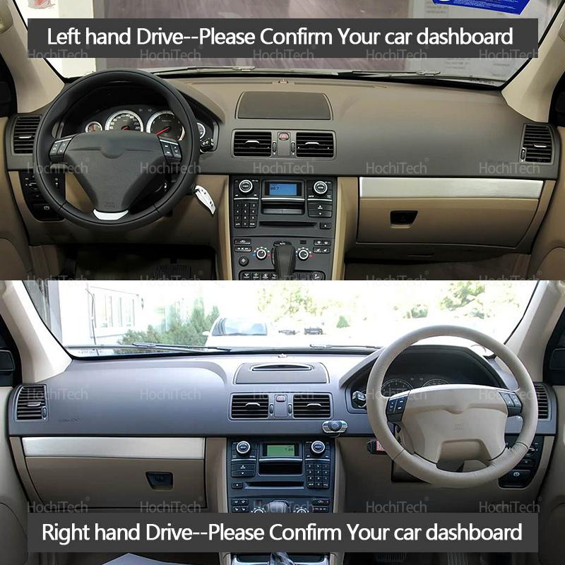 For Volvo XC90 First Generation Pre-facelift 2004-2013 Dashboard Cover Protective Pad Dash Board Sunshade Carpet Anti-UV Dashmat