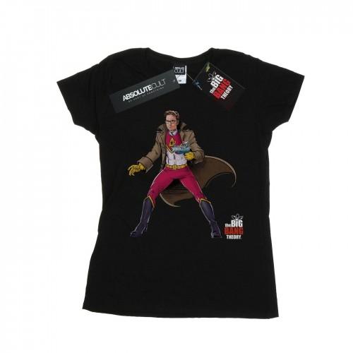 

The Big Bang Theory Womens/Ladies Leonard Superhero Cotton T-Shirt XXL білий