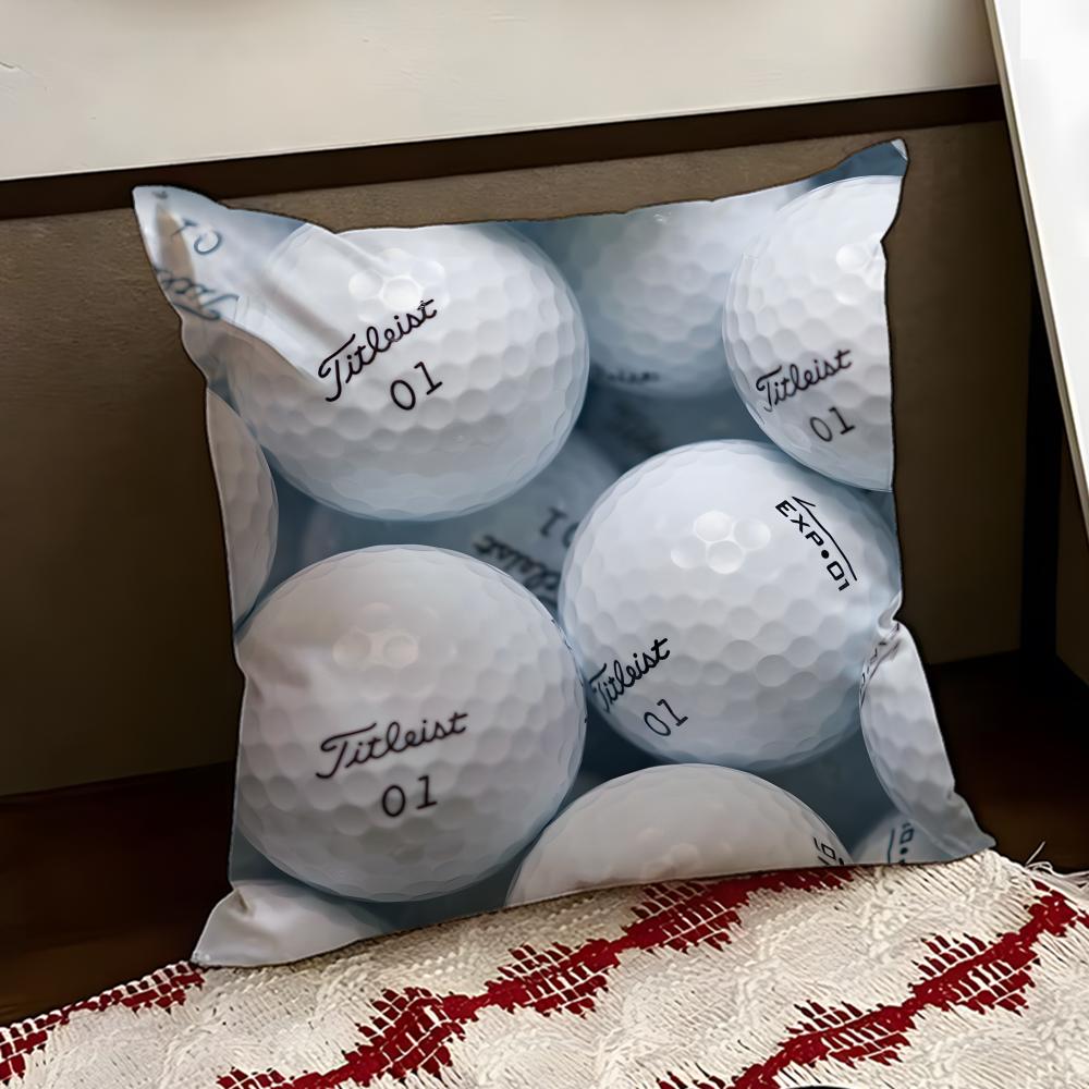 Brand TTitleistT Cushion Cover Reversible Soft Durable Pillow Cover Home  Car MultiScene Use for Daily Comfort