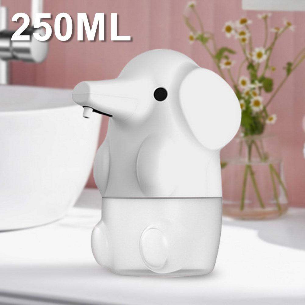 Cute Elephant Automatic Foaming Soap Dispenser Rechargeable Dish Soap Dispenser Hands Free Auto Soap Dispenser for Bathroom