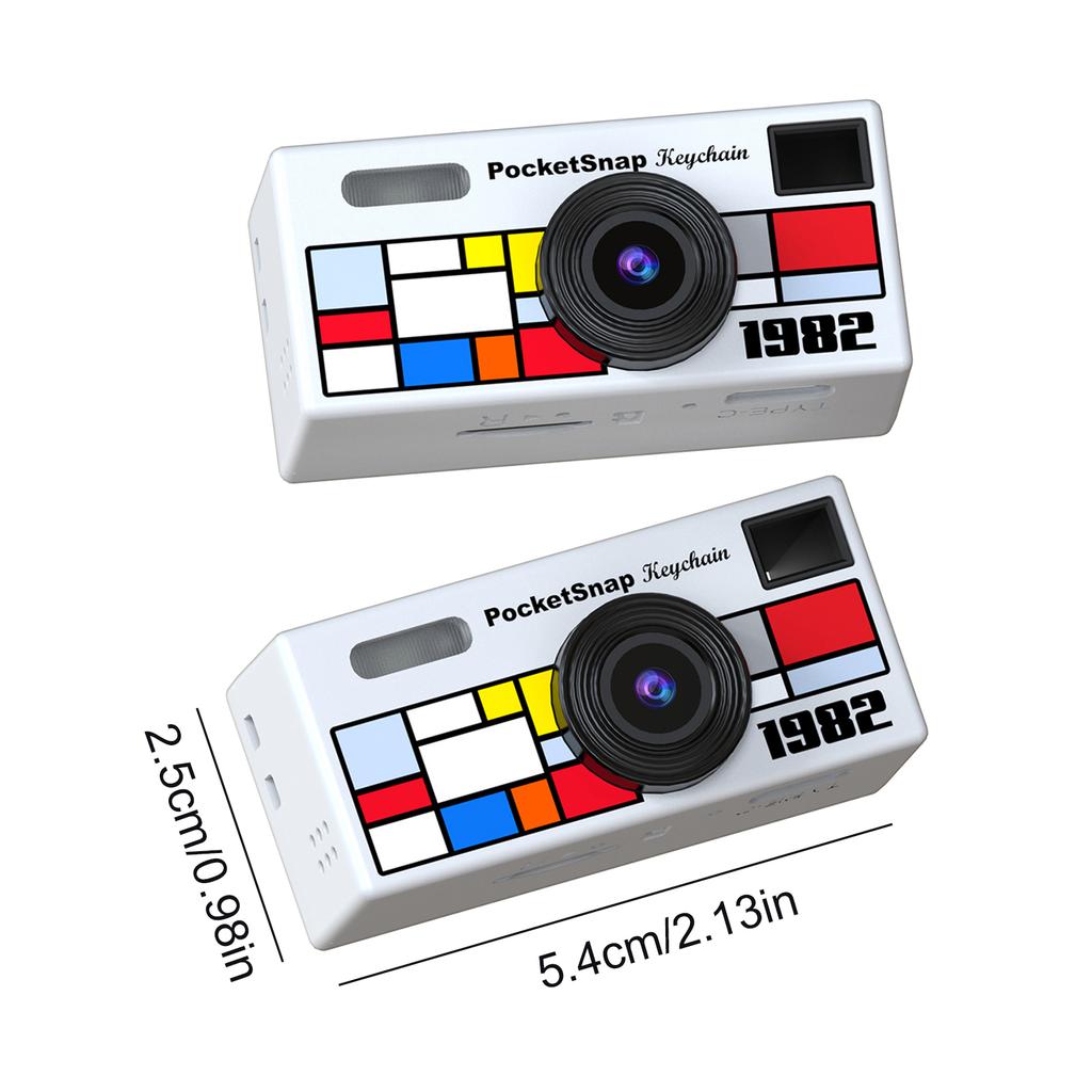 New Retro Digital Mini Camera Campus Student Thumb Camera With High-definition Video Recording And Portable Photography Gift