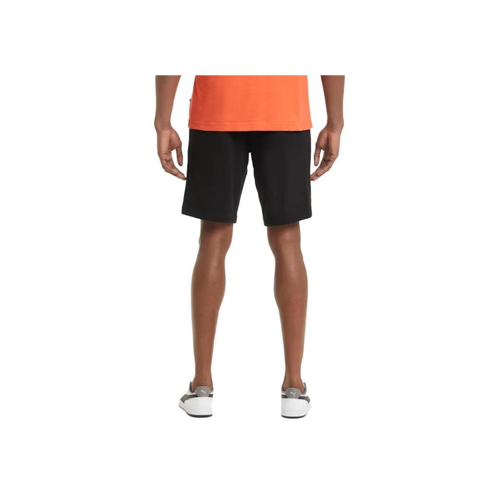Puma Letter Logo Printed Mid-Rise Sports Shorts Men Shorts Black 586709-01