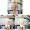 Cartoon Rabbit Plush Toy Keyring With Short Plush Material For Kids And Teens