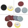 Glass Polishing Kit, Glass and Windshield Polishing DIY Kit, Sanding Paper Scratch Removal Set Ceric Dioxide Abrasive Discs Polish Pad Felt