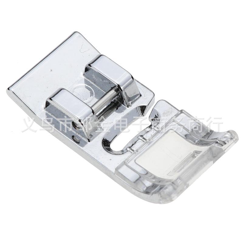 Adjustable Multi-Functional Sewing Machine Presser Foot Set with Fabric Strip, Imitation Synchronous, and Overlocking Features