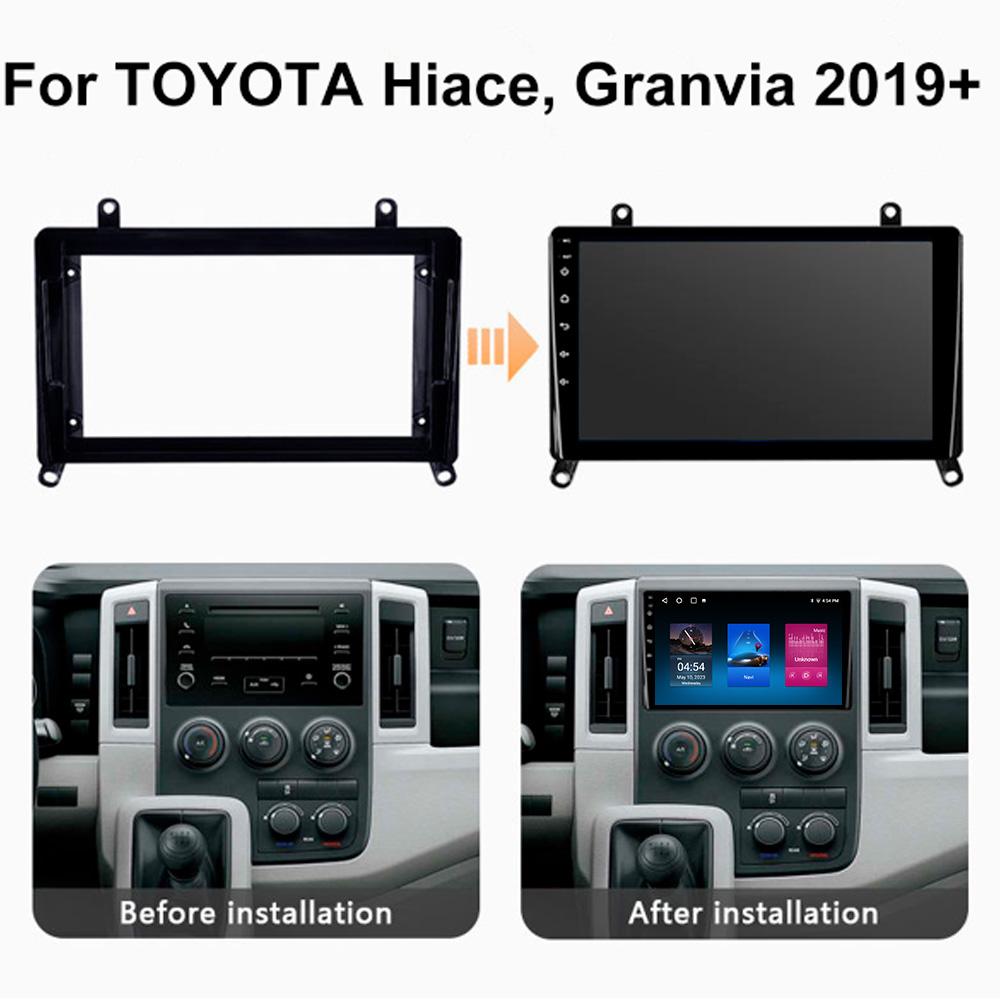 Android Car Multimedia Player For TOYOTA Hiace Granvia 2019+ GPS Navigation CarPlay 4G Head Unit Stereo Video Player