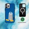Skateboard Abstract Art Phone Case For iPhone17,16,15,14,13,12,11 Plus,Pro Max Magnetic For Magsafe Wireless Charging
