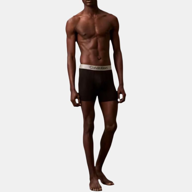 Calvin Klein Letter Logo Boxer Briefs Men underwear Black NB4128-UB1