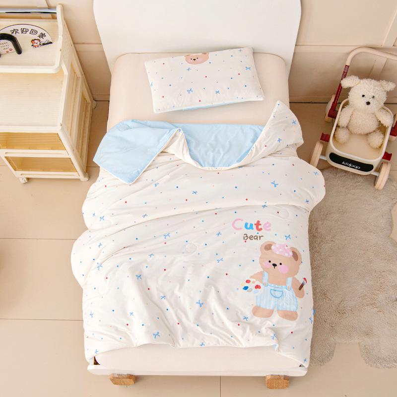 Class A Summer Kindergarten Nap Quilt: Washable, Thin, and Breathable for Air Conditioning