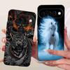 For Google Pixel 10 5G GK2MP Case Silicone TPU Black Cover For Google Pixel10 GLBW0 GL066 Retro Animal Cartoons Phone Cases Capa