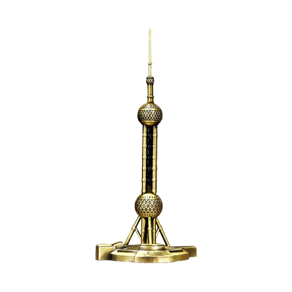 Tower Statue Architecture Model Home Decor Simulation Gift 3D Travel Souvenir for Countertop Office