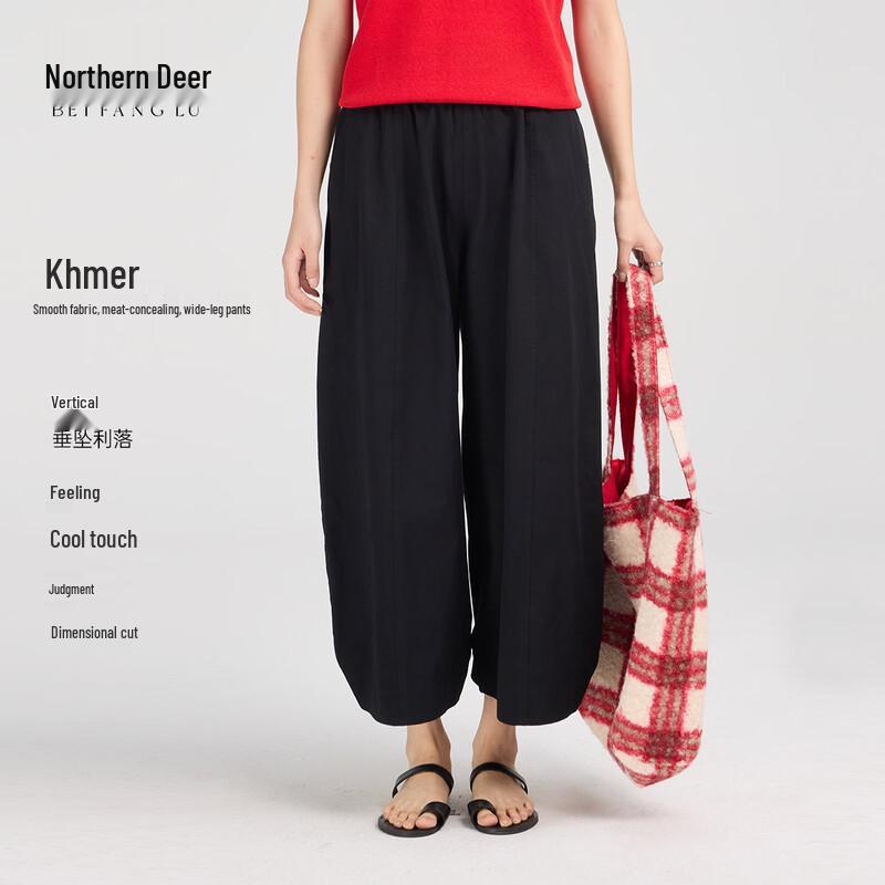 Northern Deer Women s 100% Cotton Summer Casual Pants S