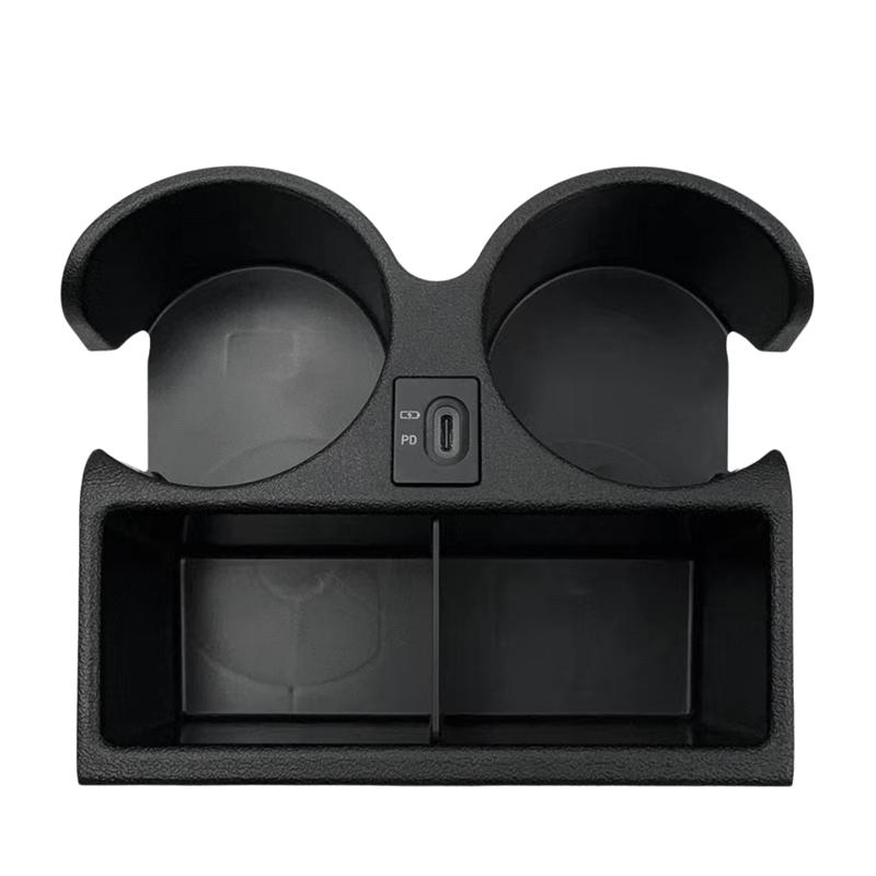 Car Water Cup Holder For Nissan Patrol Y61 1997-2016 With PD Port FYE727068 FYE727069 Heatproof Plastic Drink Cup Holder