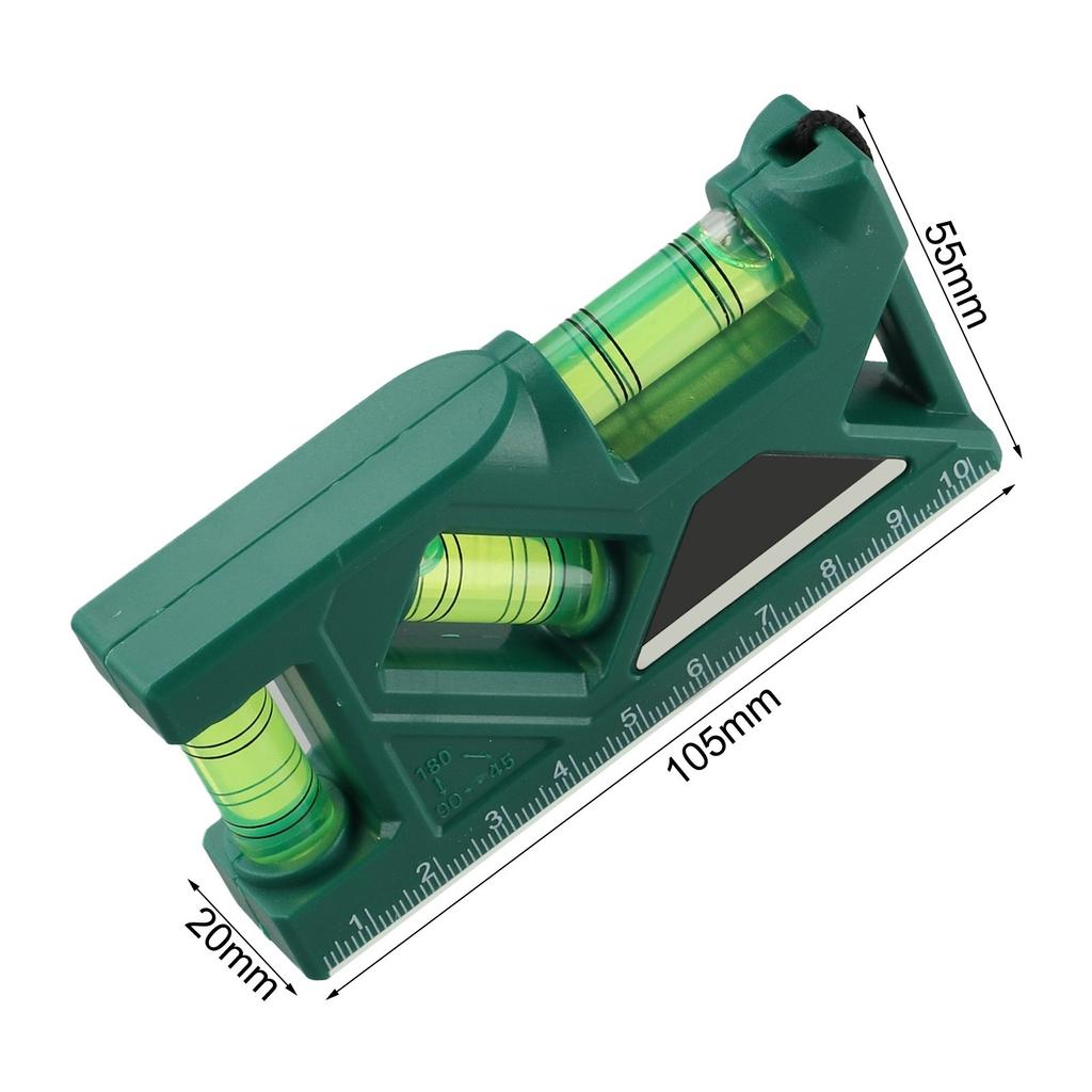 Schopný měřit vertikální horizontální úhly Kompaktní přenosný design