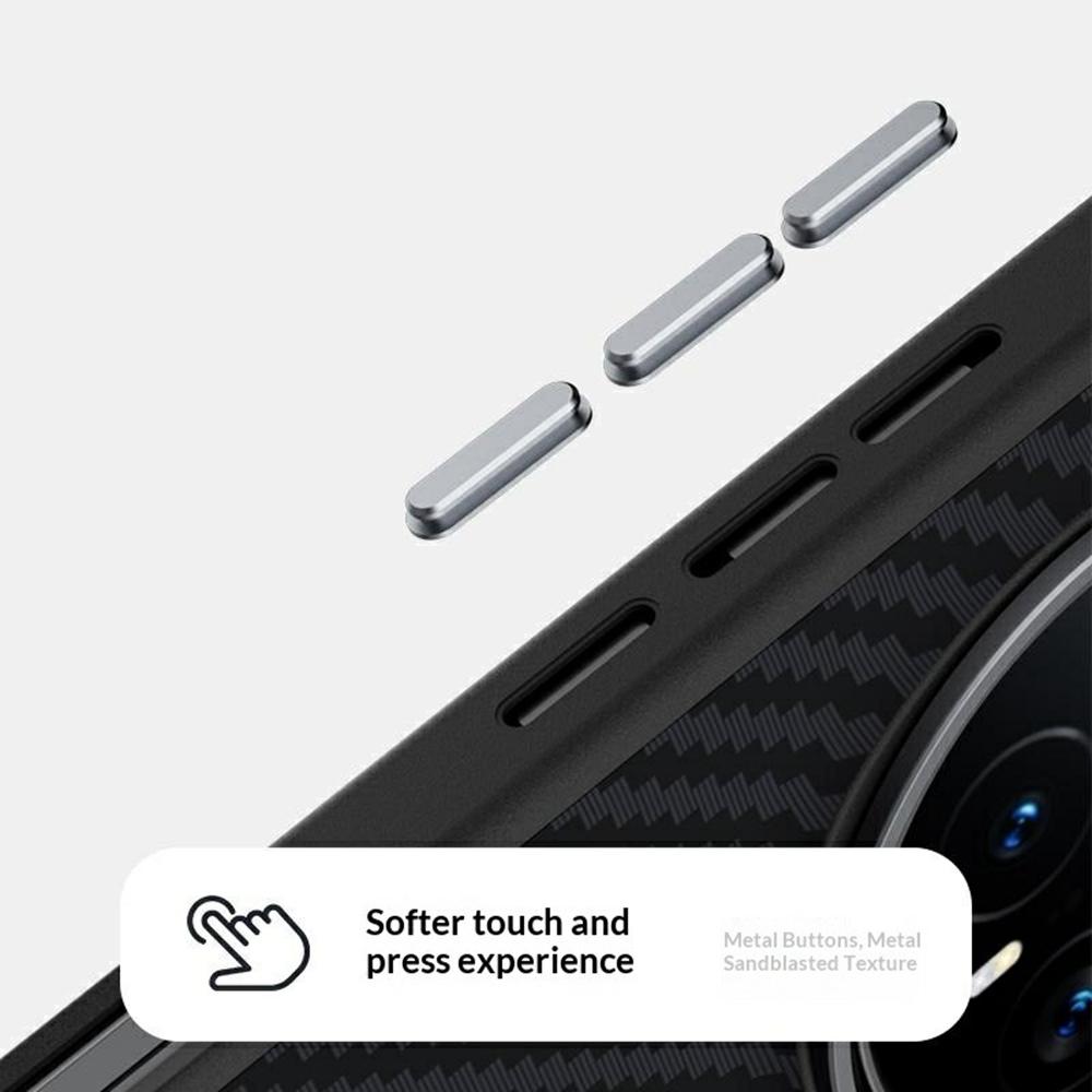 ABEEL For Honor Magic8 5G Magnetic Case Carbon Fiber Texture Phone Back Cover