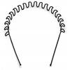@ Black Metal Hair Band Wavy Spring For Unisex 20Gm Zr-9070-60%Off