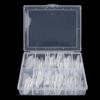 240pcs Artificial Ultra Thin Nail Tips Transparent False Nail Extension Tips Clear Nail Tips