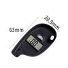 Mini Tire Gauge Digital Lcd Display Motorcycle Bike Car Tire Air Pressure Tester Meter 0-10Bar Auto Tyre Safety Diagnostic Alarm