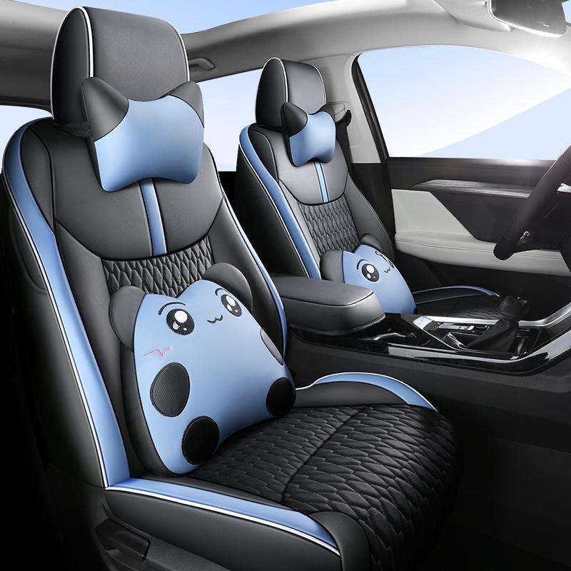 Komplette 5-Sitzer Autositzbezüge für Wuling Xingchen - Ganzjahres-Innenmatten & Kissen