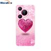 For Huawei Pura 70 Case Cute Cartoon Painted Cover Clear TPU Phone Cases For Huawei Pura 70 Pro+ Plus Pure70 70Pro Soft Fundas